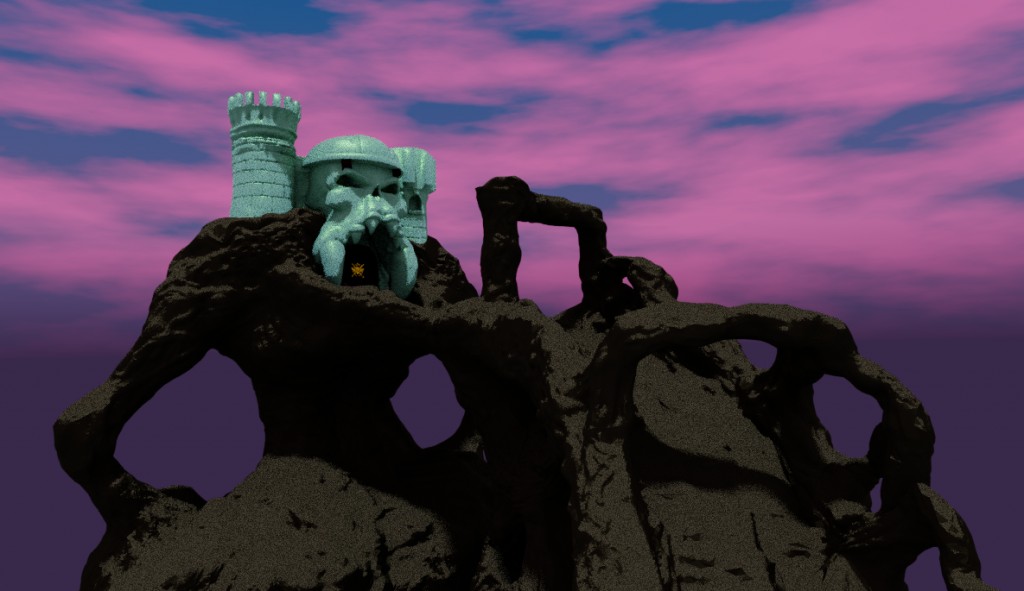 Castle Grayskull With Bridge (Decimated Version) preview image 1
